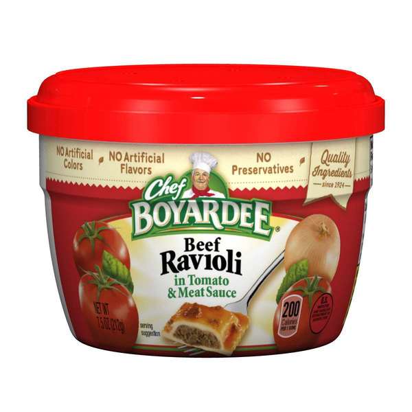 Chef Boyardee Chef Boyardee Beef In Tomato & Meat Sauce Ravioli 7.5 oz., PK12 6414404709